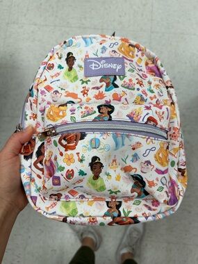 NWT Licensed Disney Princess Print Backpack